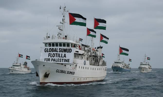 Israeli National Security Minister Itamar Ben-Gvir defended the detention and accused the flotilla members of supporting terrorism 