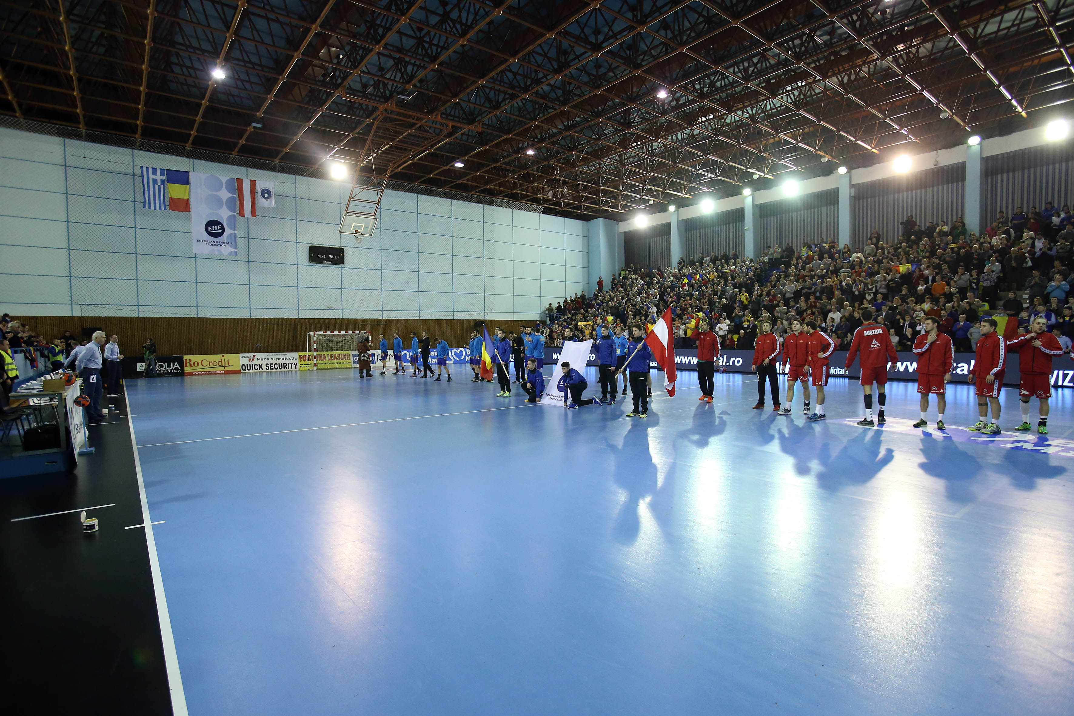 Handbal: România - Austria 32-29. ^DRAMĂ, tricolorii au ratat la un gol calificarea în play-off-ul pentru Mondial 2017! FOTO&VIDEO