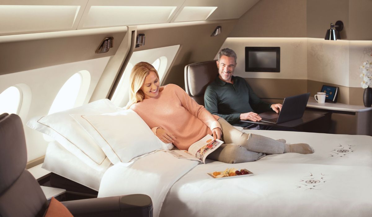 Starlux Airlines folosește așternuturi din PET-uri și scoici reciclate și scaune cu tehnologie NASA