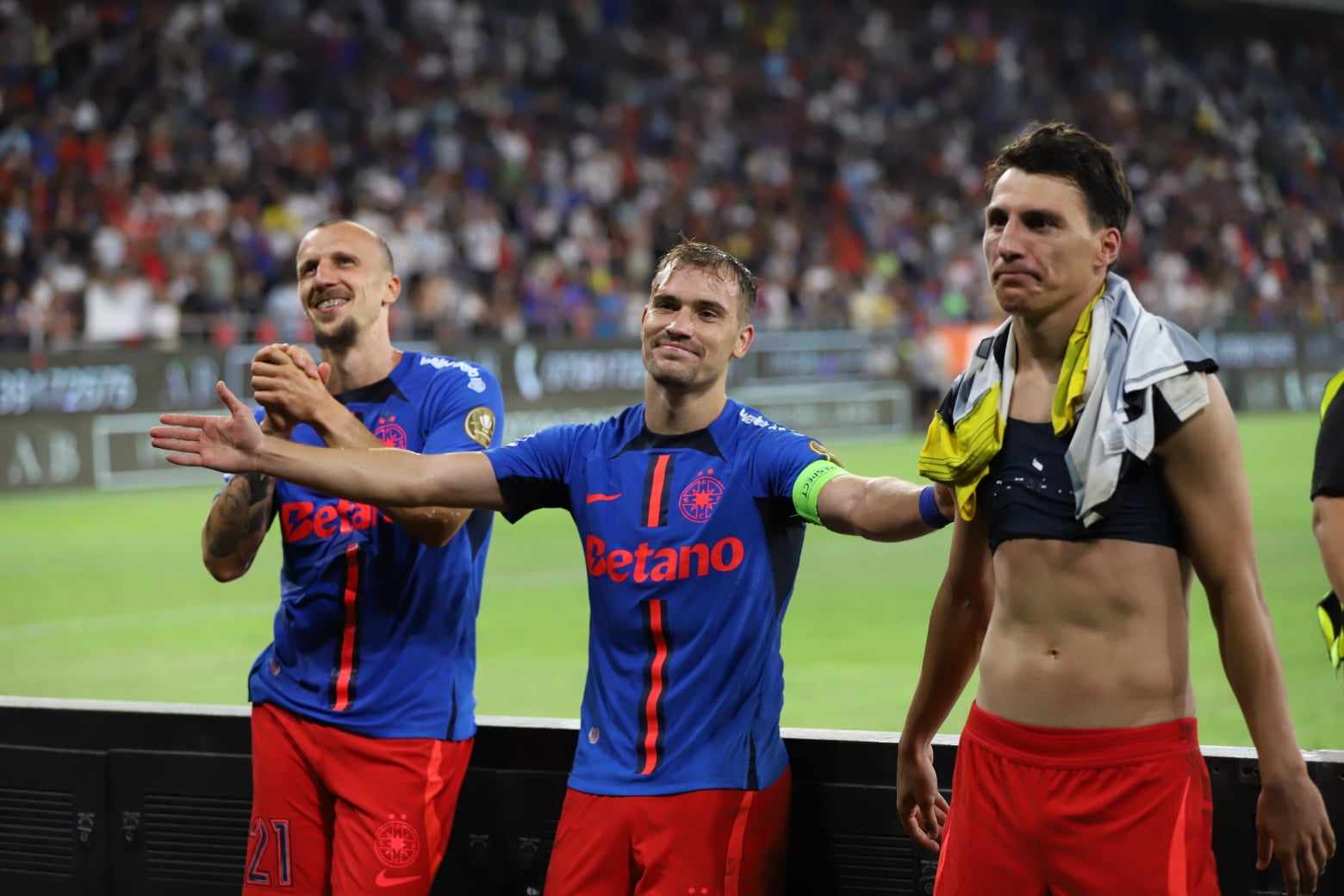 FCSB, calificare senzațională în faza principală a Europa League, după golul lui Darius Olaru din minutul 90+3 | FOTO