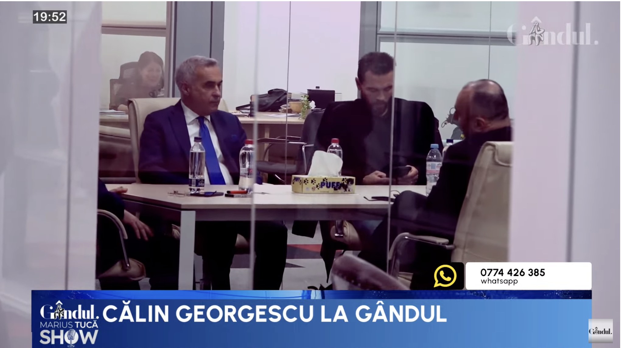 Călin Georgescu s-a sfătuit cu liderul mișcării neolegionare, Eugen Sechila, înainte să răspundă întrebărilor lui Marius Tucă