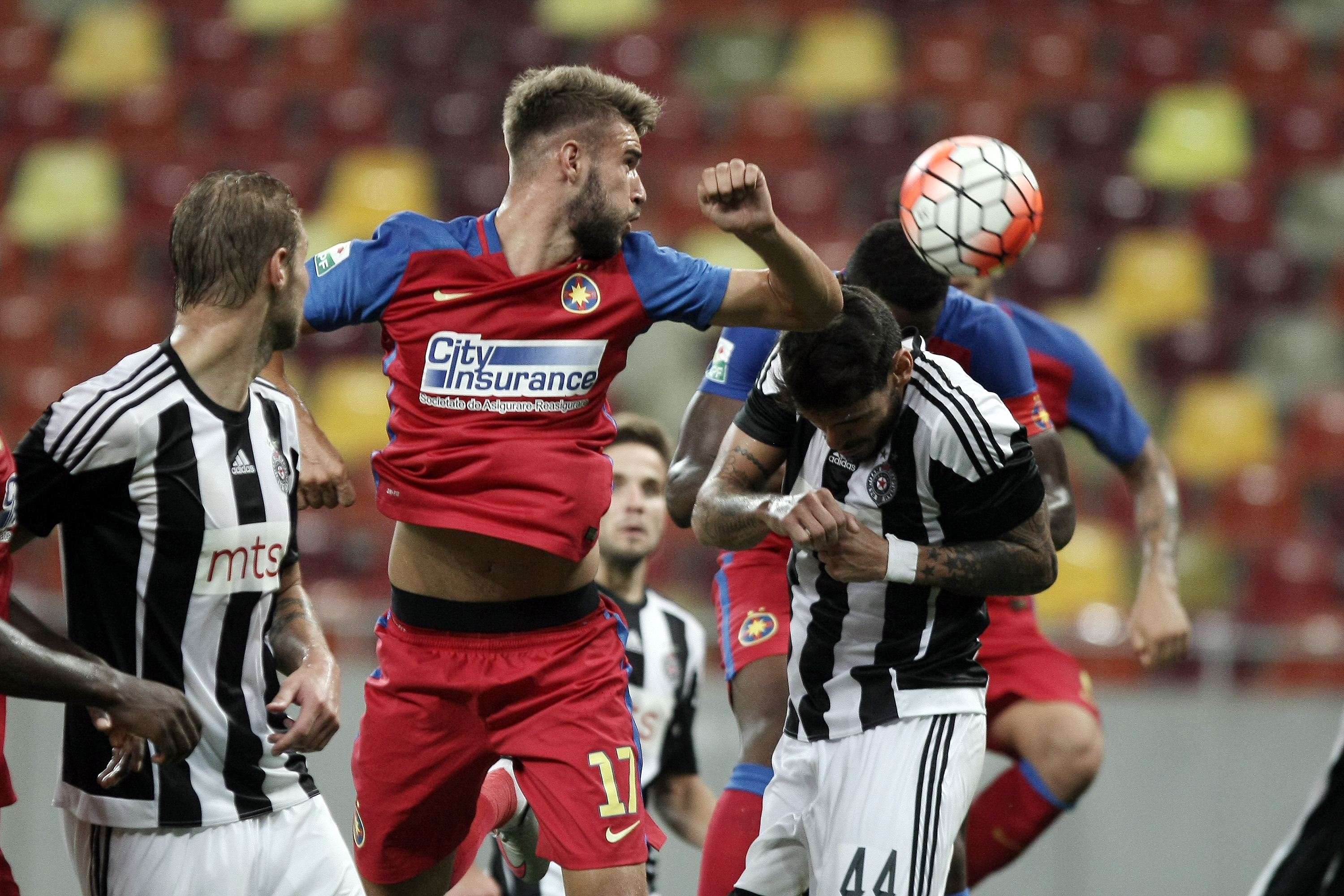 Steaua - Partizan 1-1 (Liga Campionilor, turul III preliminar, prima manșă). Gigi s-a rugat, Varela a egalat, iar calificarea în play-off se decide în infernul de la Belgrad / LIVE BLOG & VIDEO