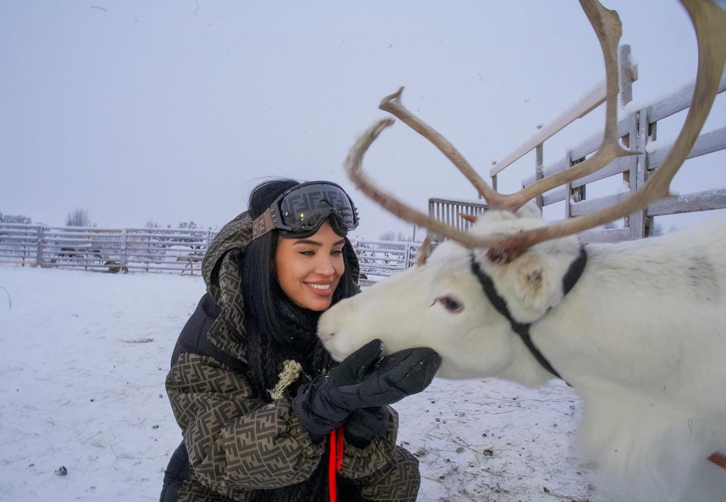 Adelina Pestrițu, vacanță de vis în Laponia. Cum a reacționat Zeny când l-a întâlnit pe Moș Crăciun: „Nu-i venea să creadă că e real”