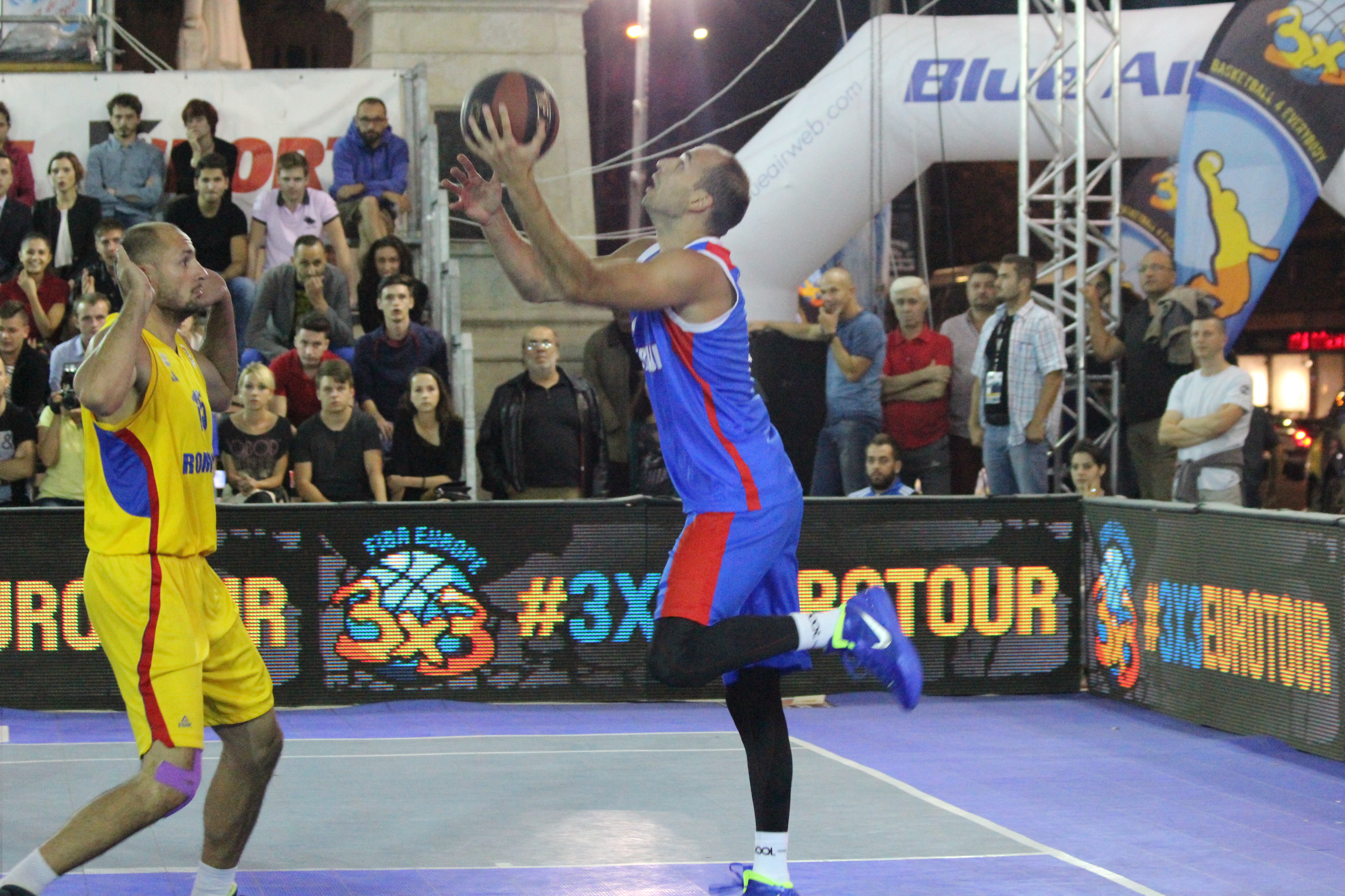 GALERIE FOTO / Echipele României au obţinut victorii pe linie în prima zi a Europeanului de baschet 3x3 
