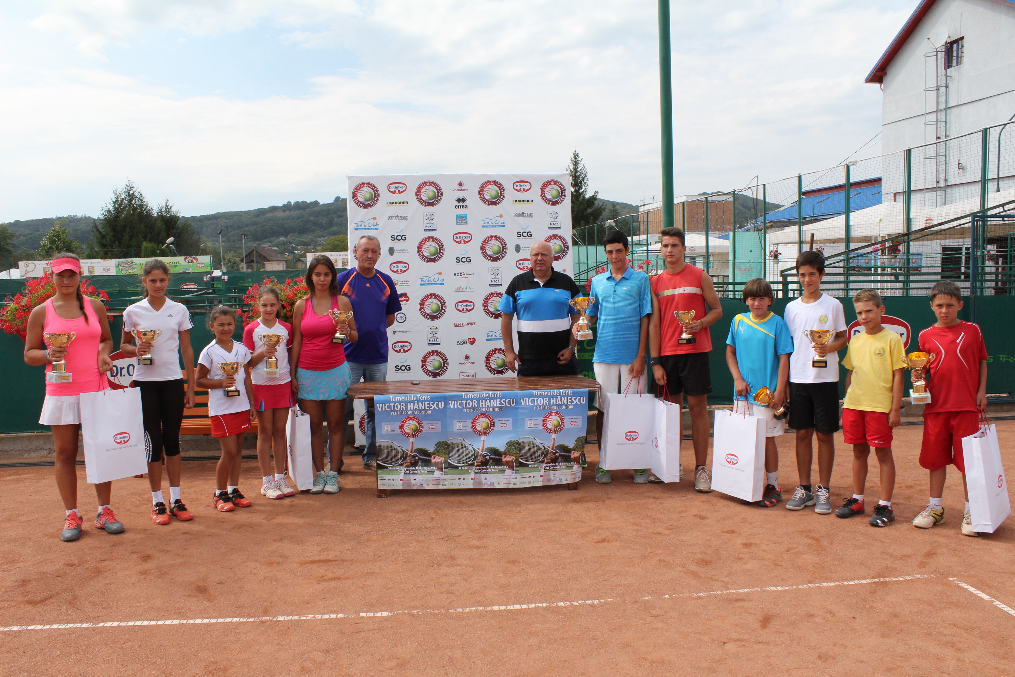 S-a încheiat Trofeul Victor Hănescu. ”Hane” le-a transmis un mesaj micuților participanți