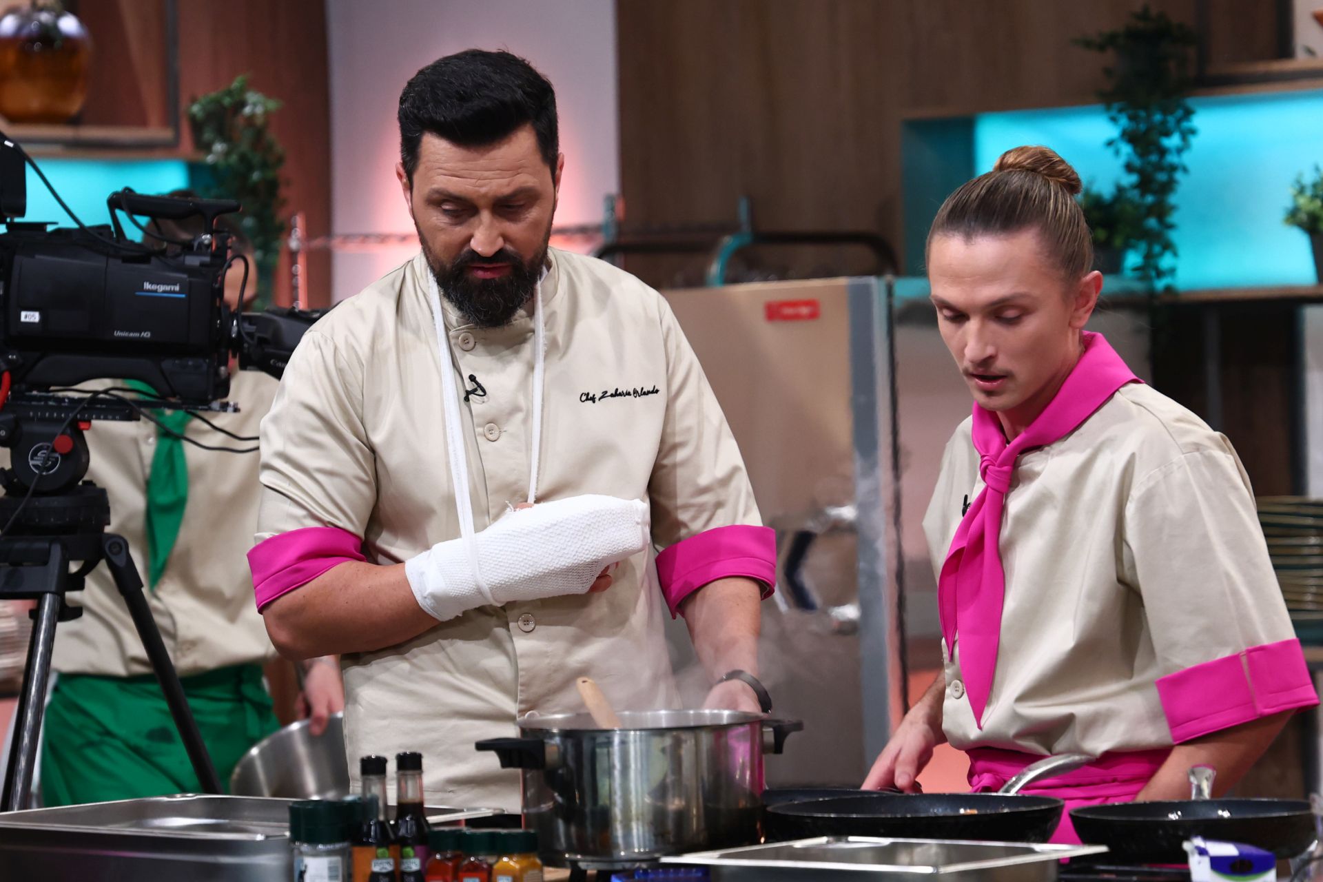 Chef Richard Abou Zaki s-a prăbușit în platoul Chefi la cuțite 2025. Ce se va întâmpla în ediția următoare. „Nu mai puteam sta în picioare”