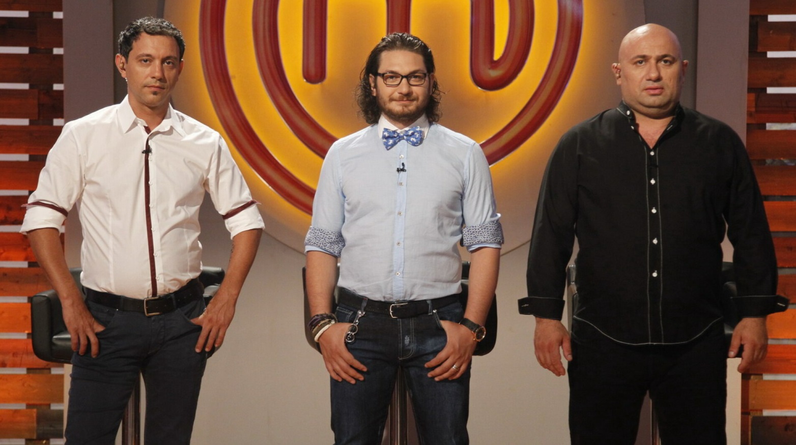 Imagini cu Sorin Bontea, Cătălin Scărlătescu și Florin Dumitrescu de când au jurizat prima dată „MasterChef”, în 2012. Bucătarii revin la Pro TV