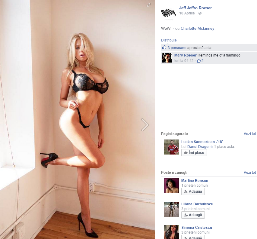 Charlotte, fata pasionată de sport! E model, te topești când te uiți la el / GALERIE FOTO HOT