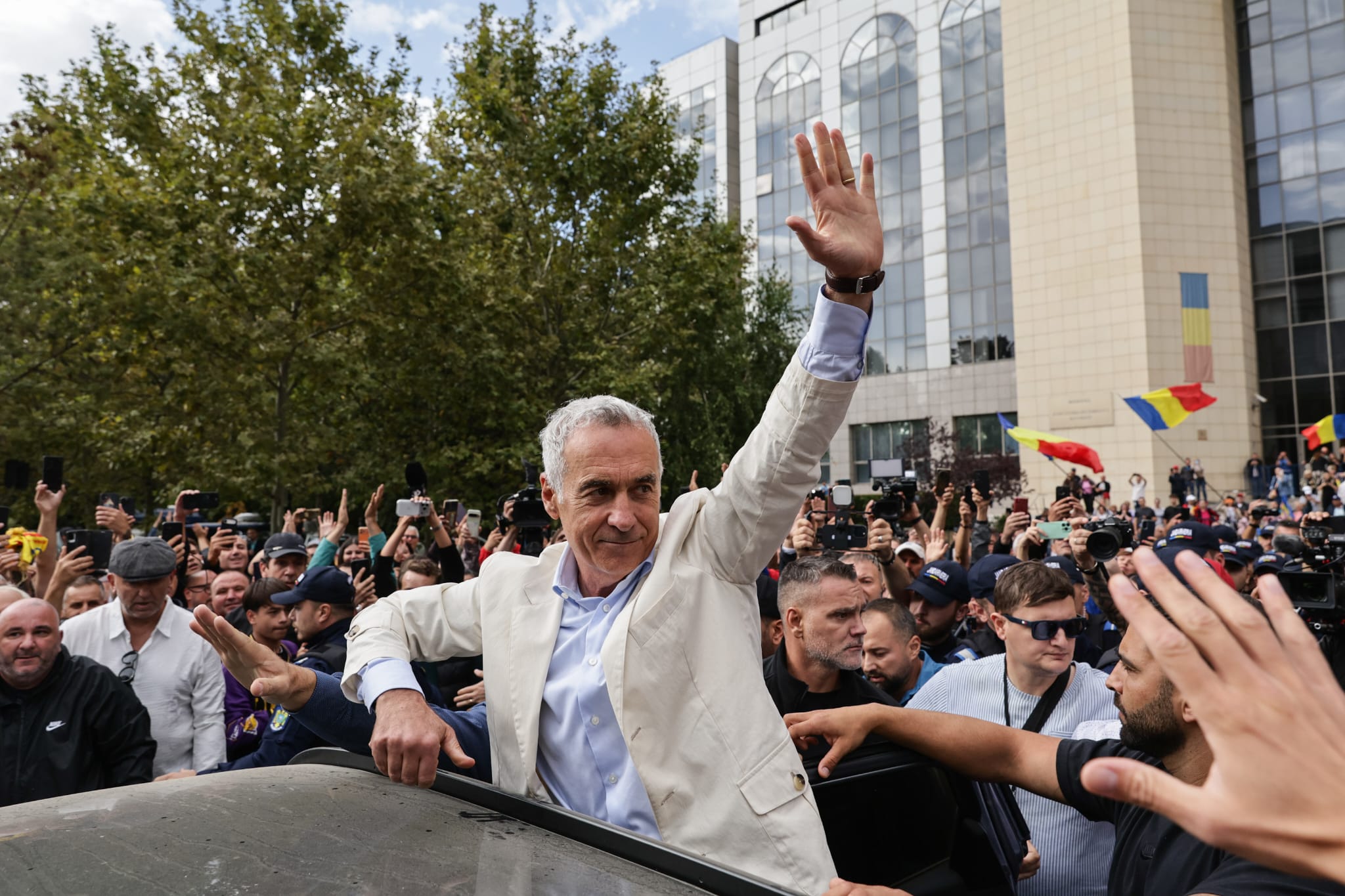 Calin Georgescu dupa ce a primit control judiciar in loc de arest preventiv