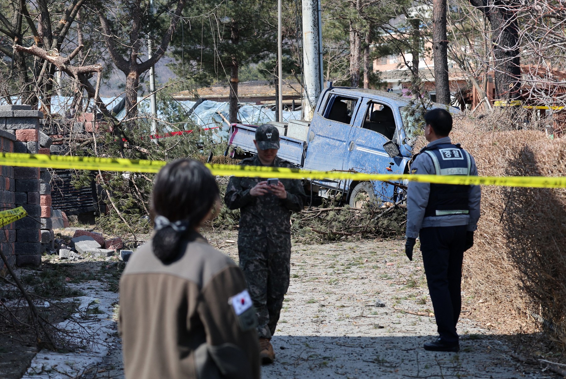142 de case au fost bombardate accidental de două avioane de luptă, în timpul unui exercițiu cu muniție de război, în Coreea de Sud