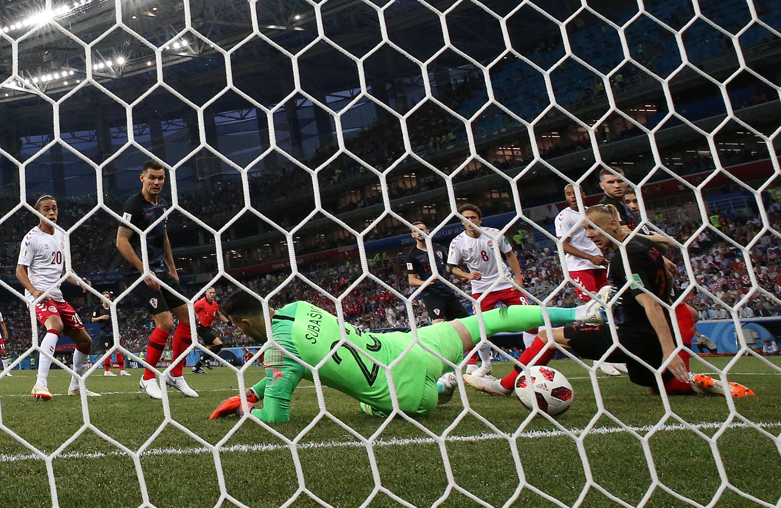 Croația - Danemarca, la Campionatul Mondial de fotbal Rusia 2018: 4-3 (1-1, 1-1, după loviturile de departajare). Dramatism total de la punctul cu var
