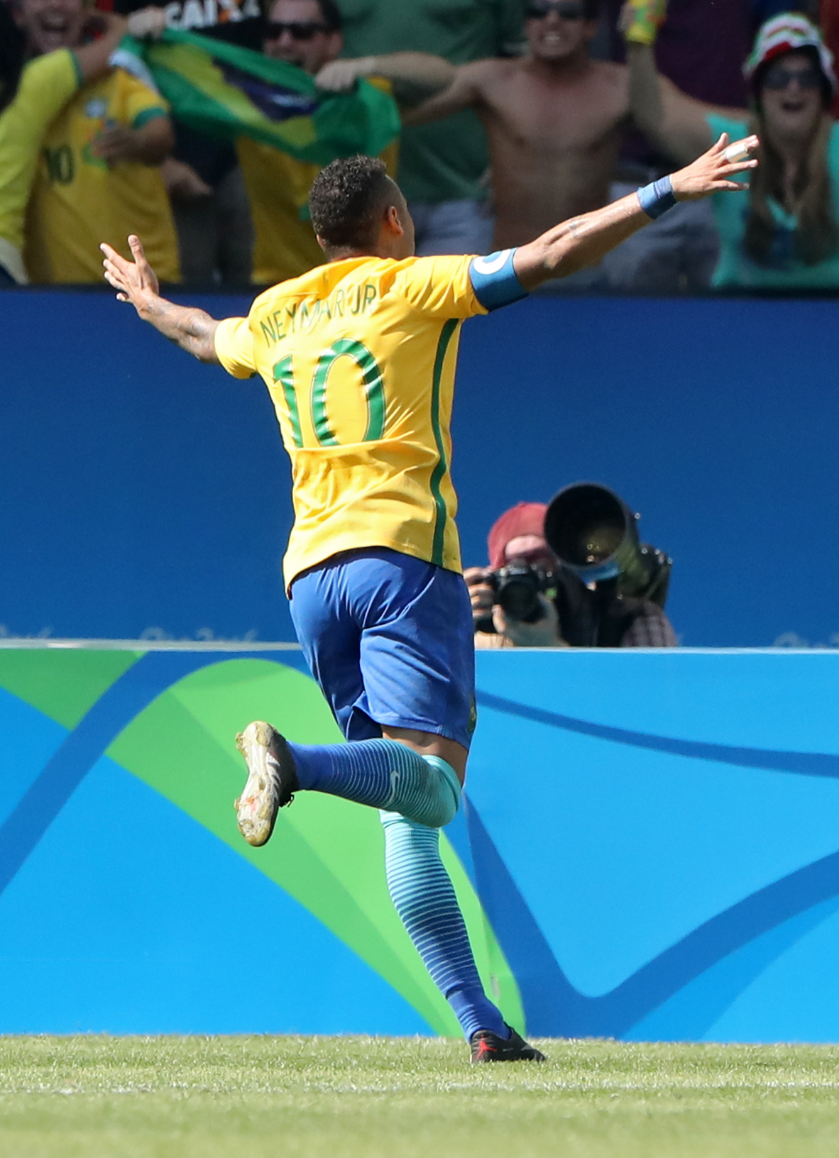 Jocurile Olimpice. Neymar a marcat cel mai rapid gol din istoria JO. Finala Brazilia - Germania GALERIE FOTO și VIDEO