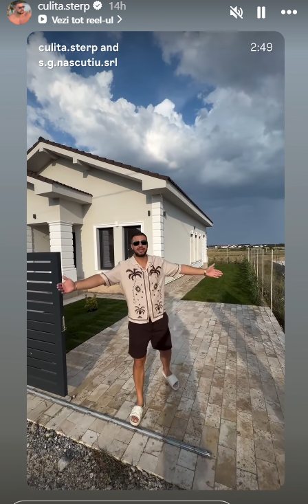 Culiță Sterp își vinde casa din județul Bihor. Cum arată și cât costă proprietatea. „Este la 5 minute de Oradea”