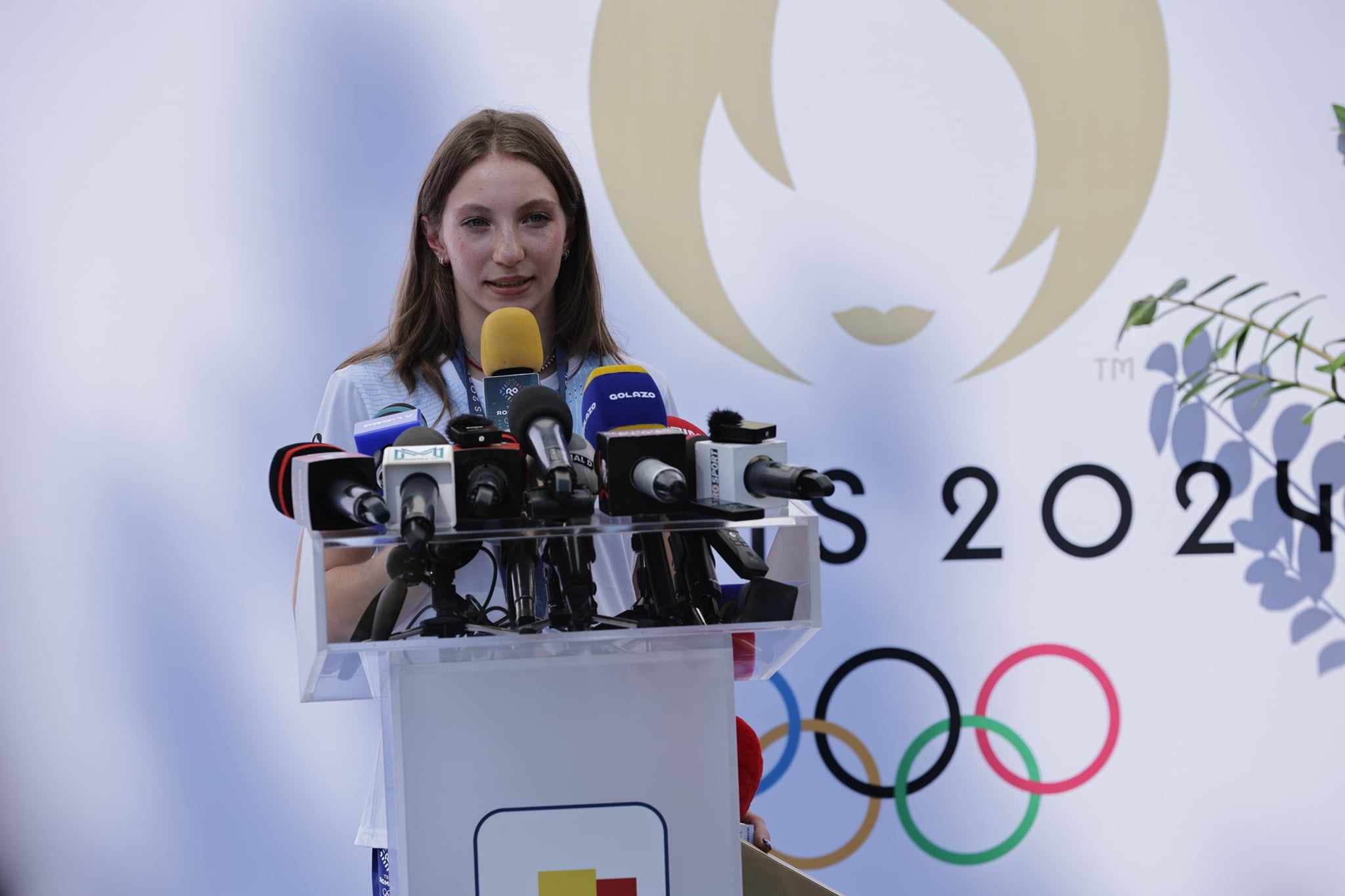 Ana Maria Bărbosu a primit medalia de bronz de la Jocurile Olimpice. Ceremonia a avut loc la Casa Olimpică din București