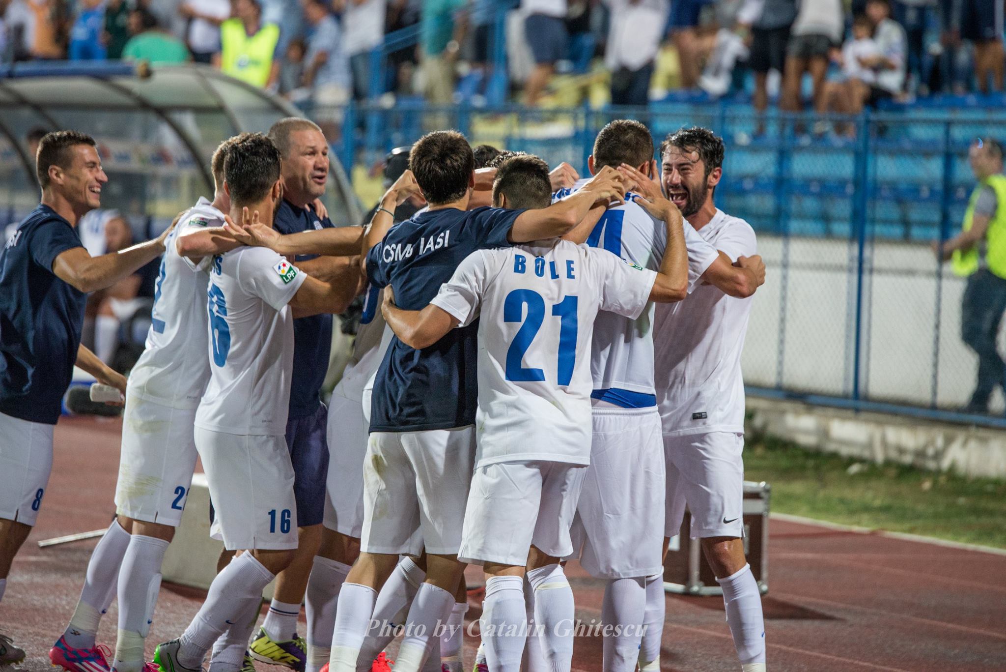 Florin Prunea, președintele liderului CSMS Iași, o liniștește pe Steaua! ^Moldovenii nu trag la titlu și se declară surprinși de poziția pe care o ocupă: ”Este o conjunctură că suntem pe primul loc!”