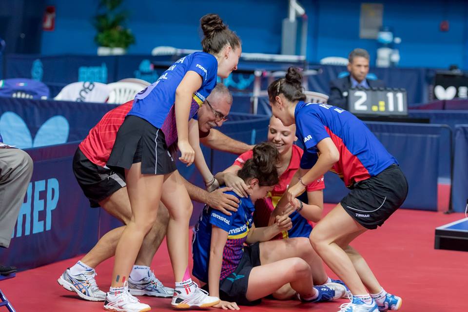Adina Diaconu, campioană europeană de junioare la tenis de masă GALERIE FOTO și VIDEO