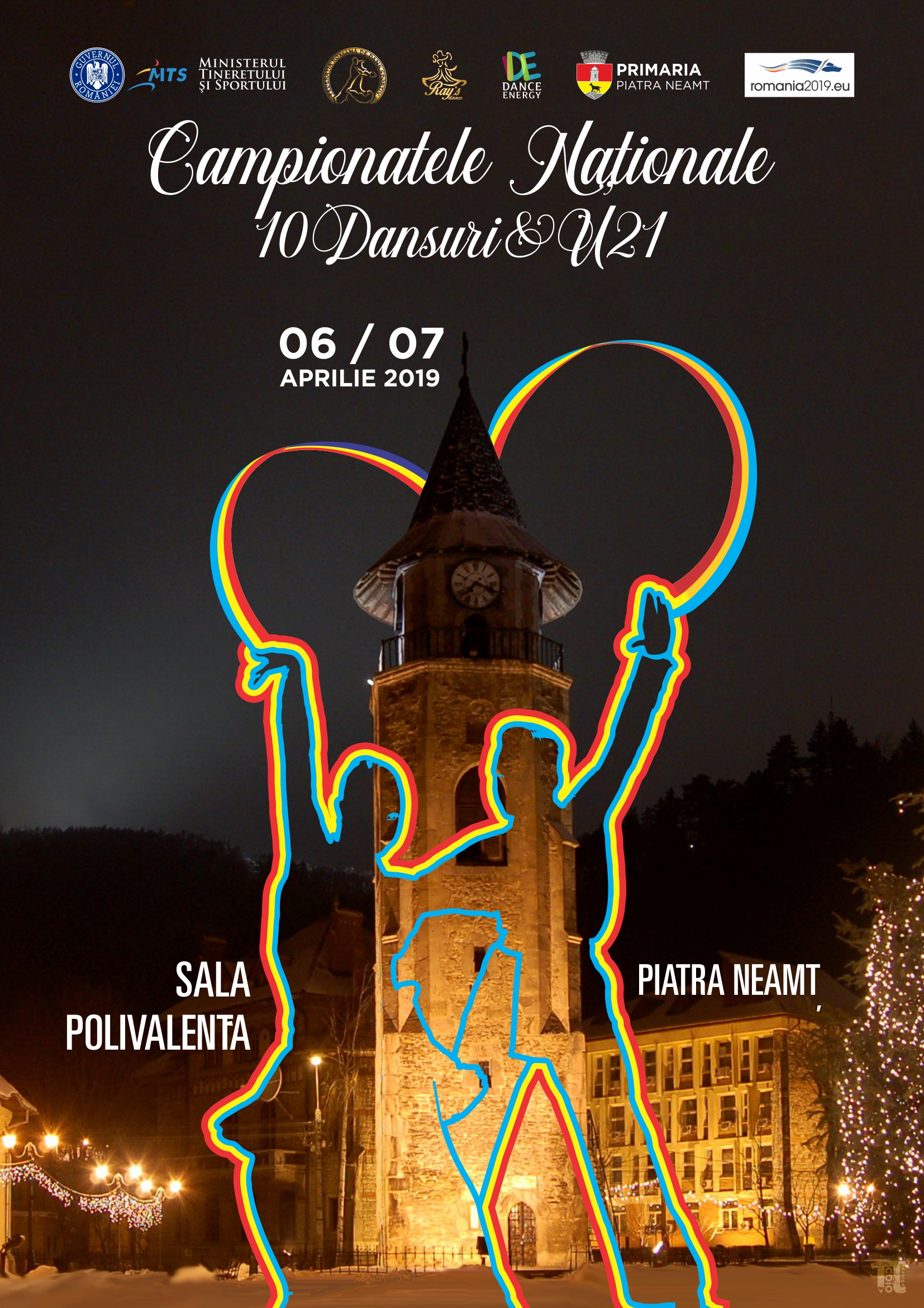 Concursuri tari de dans sportiv în Brașov, București și la Piatra-Neamț