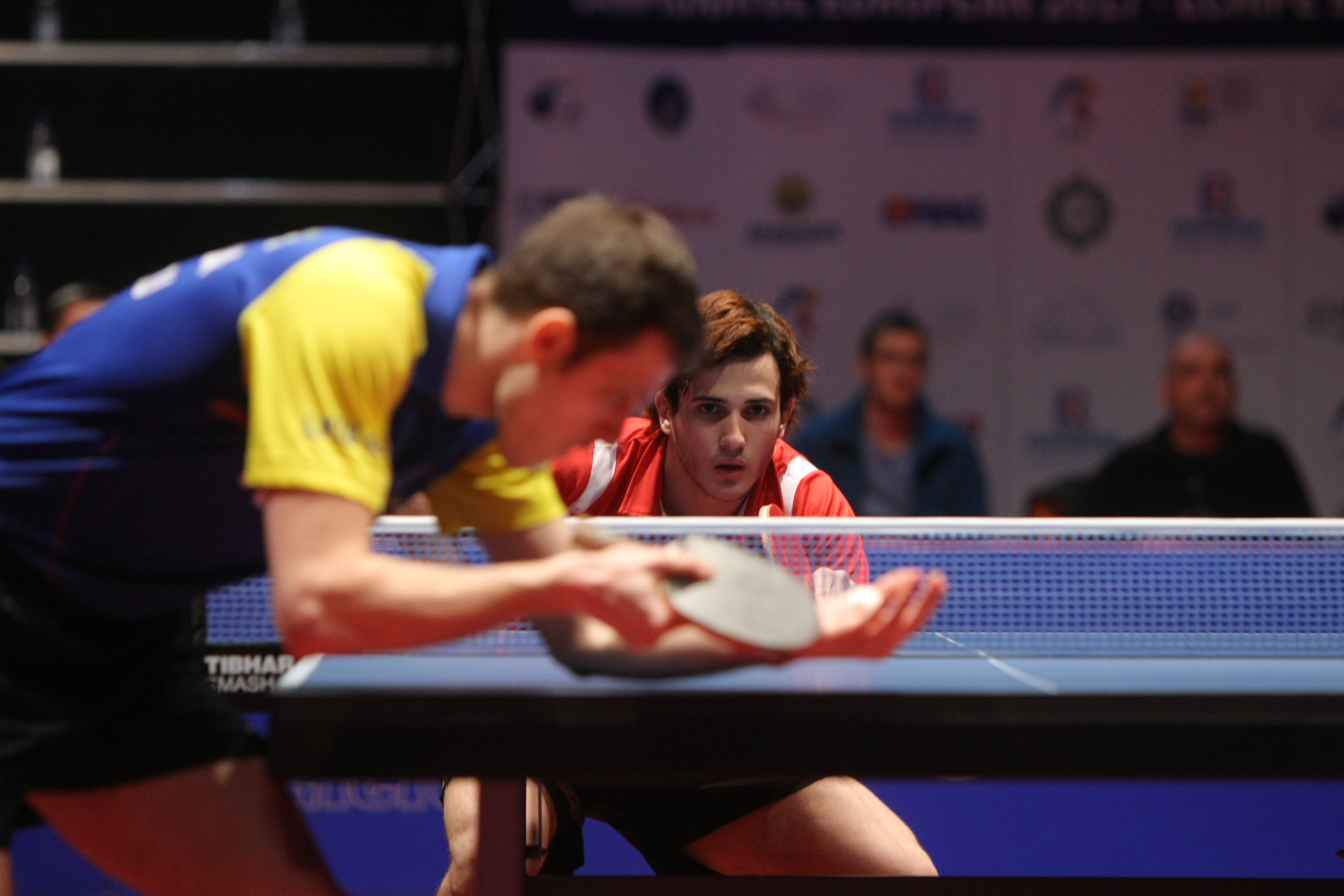 Echipa masculină de tenis de masă a României a încheiat neînvinsă grupa preliminară pentru Campionatul European 2017 | GALERIE FOTO