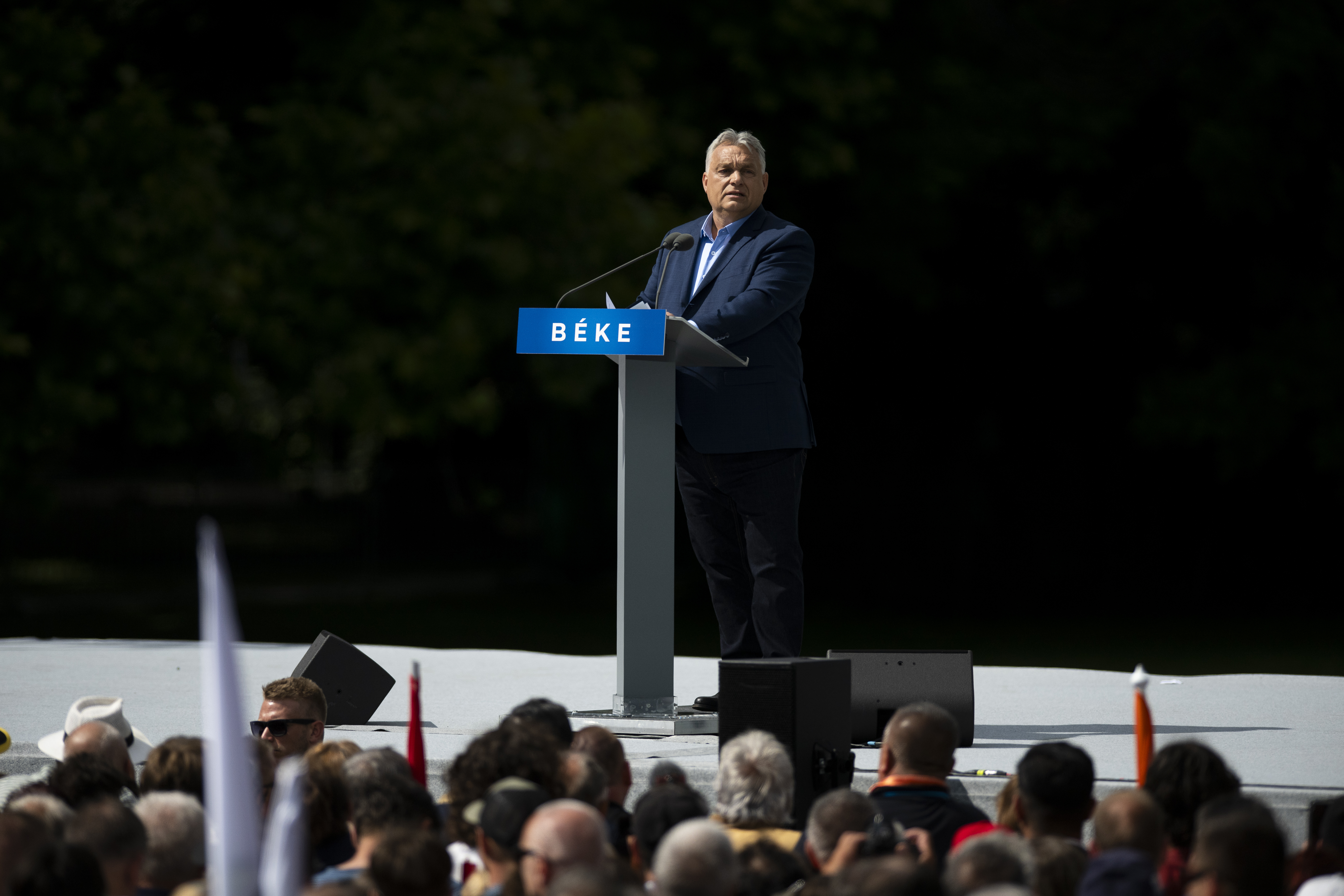 Manifestație pro-Orban cu mii de oameni, la Budapesta. „Europa trebuie împiedicată să se îndrepte spre război”