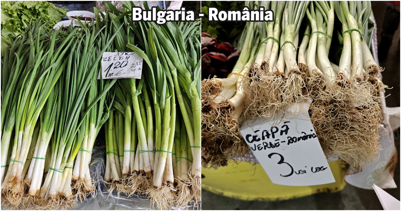 Experiment Libertatea. Preţurile la alimente în Bulgaria faţă de România: şi castraveţii aduşi din Grecia sunt mai scumpi la vecini