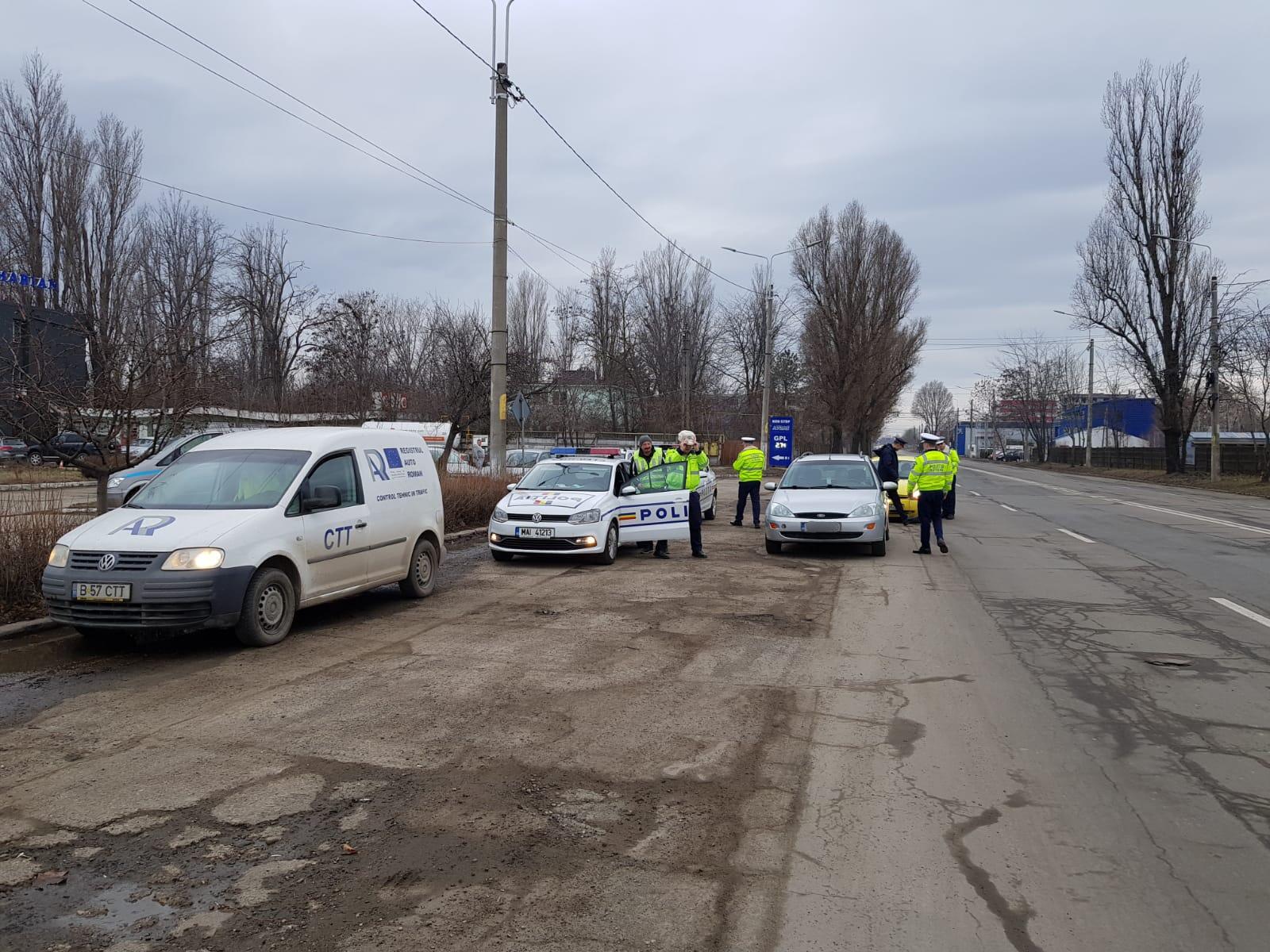 Peste 5.000 de amenzi pentru șoferii mașinilor, depistați cu defecțiuni la sistemele de frânare și direcție / FOTO