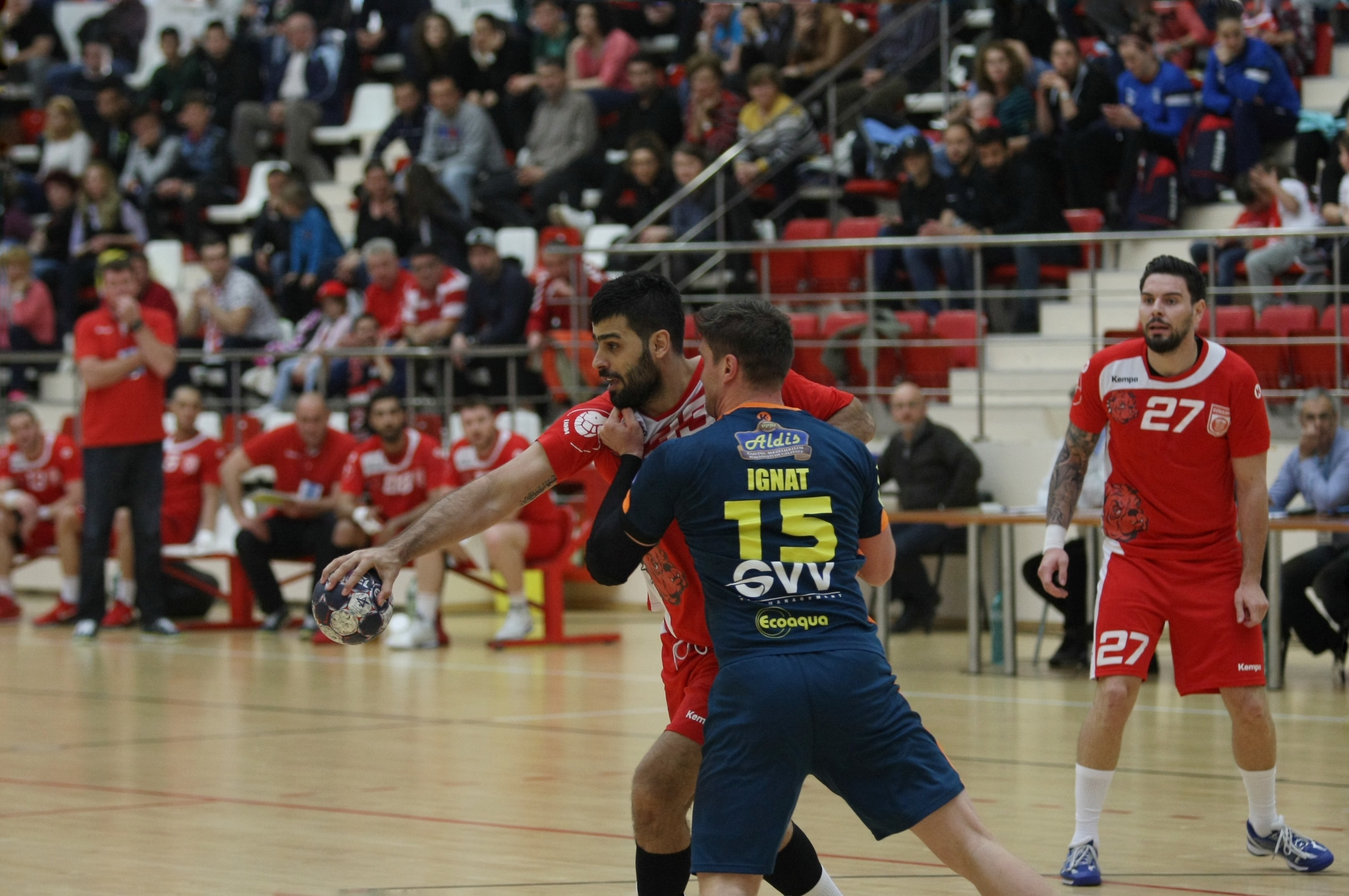 Dinamo a învins Dunărea Călărași, în play-off- ul Ligii Naționale de handbal. Odorheiul a trecut de Dobrogea / GALERIE FOTO