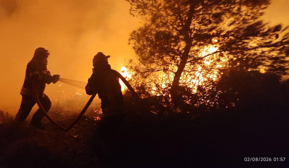 Pompierii români au luptat toată noaptea cu incendiile din Grecia: misiune critică în Attica pentru salvarea caselor și animalelor din calea flăcărilor