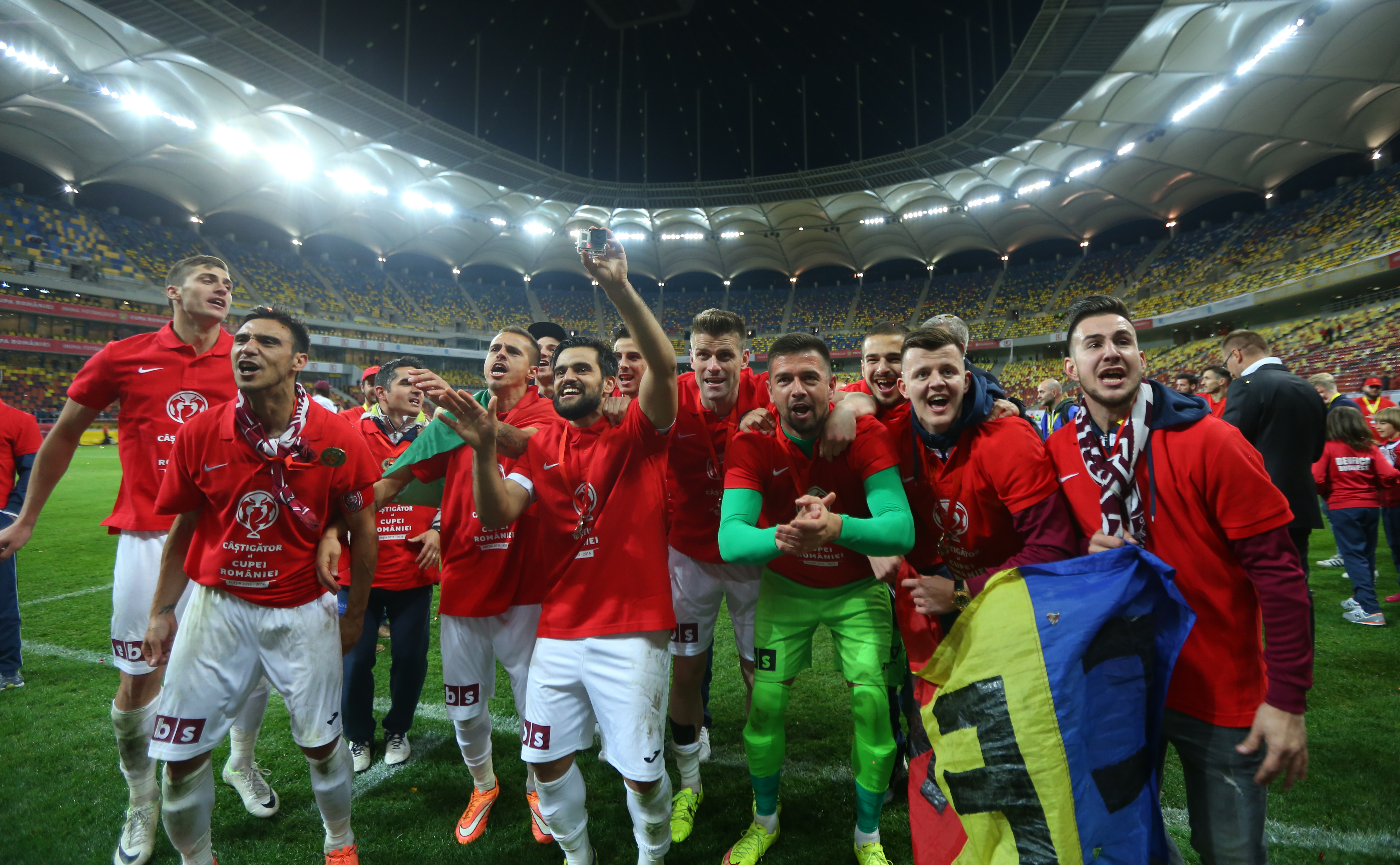 Ce nu s-a văzut la televizor de la finala Dinamo - CFR Cluj. Imagini superbe de pe „Arena Națională” | GALERIE FOTO