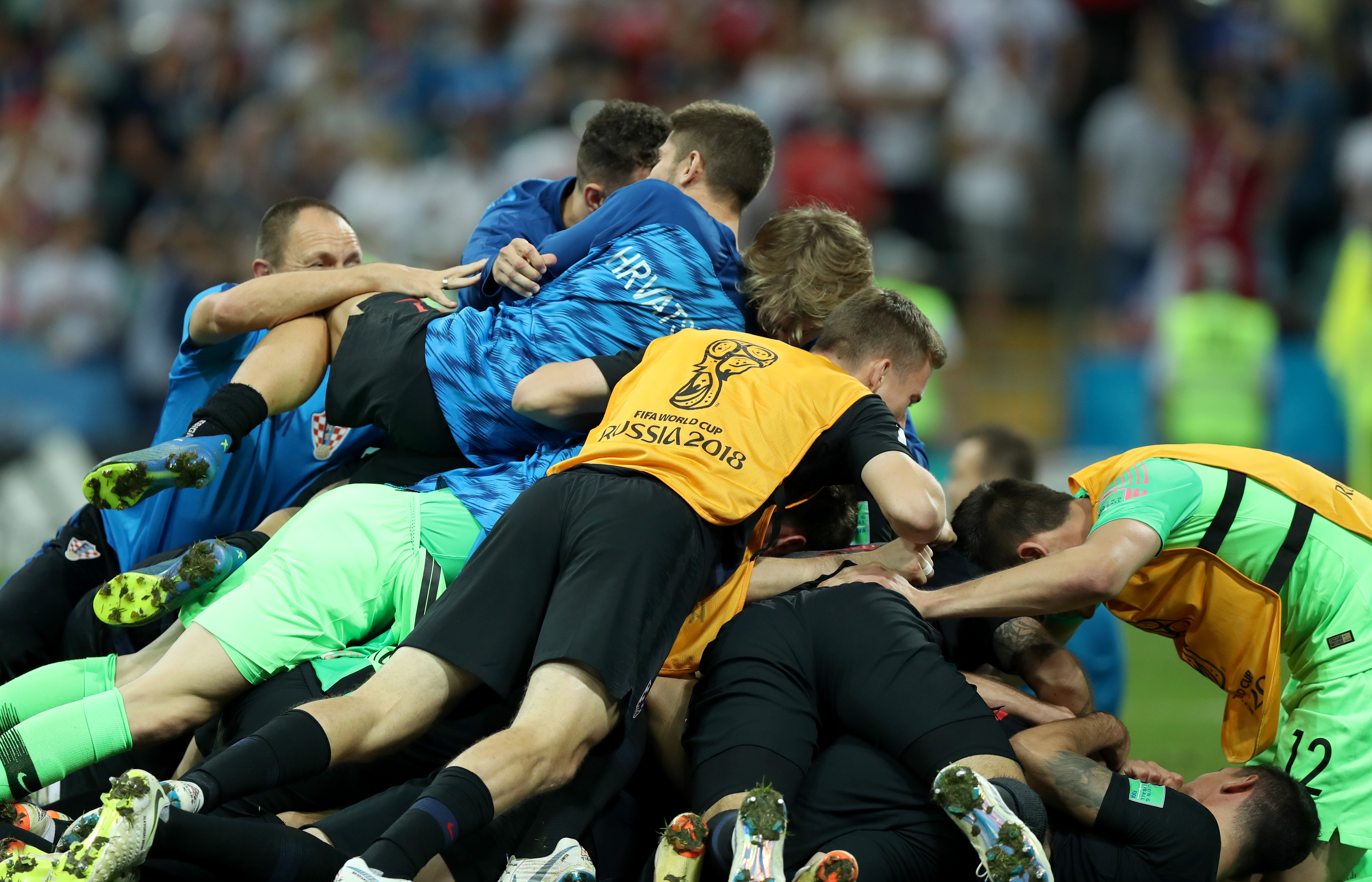 Rusia - Croația 2-2 (3-4 d.l.d), în sferturile Campionatului Mondial de fotbal Rusia 2018. Croații, în a doua semifinală din istorie / GALERIE FOTO