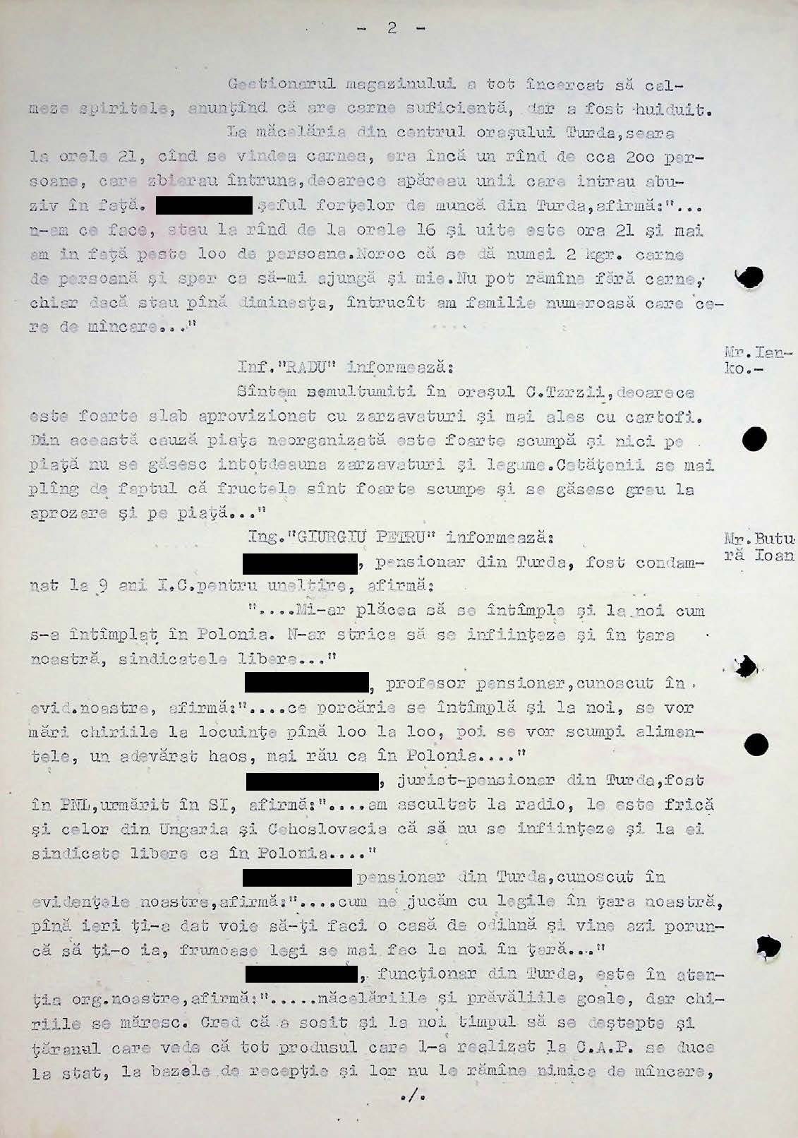 Viața românilor în „raiul comunist”, documentată de Securitate: „Măcelăriile și prăvăliile goale, dar chiriile se măresc” 