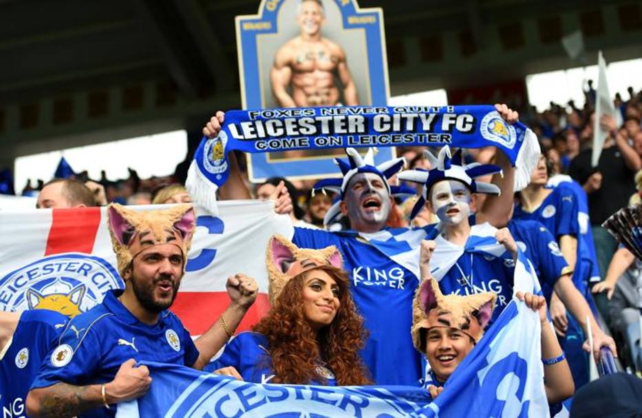 Ce party pe ”King Power Stadium”! Leicester a dat o petrecere pe cinste, la meciul cu Everton. Imagini de colecție / GALERIE FOTO & VIDEO