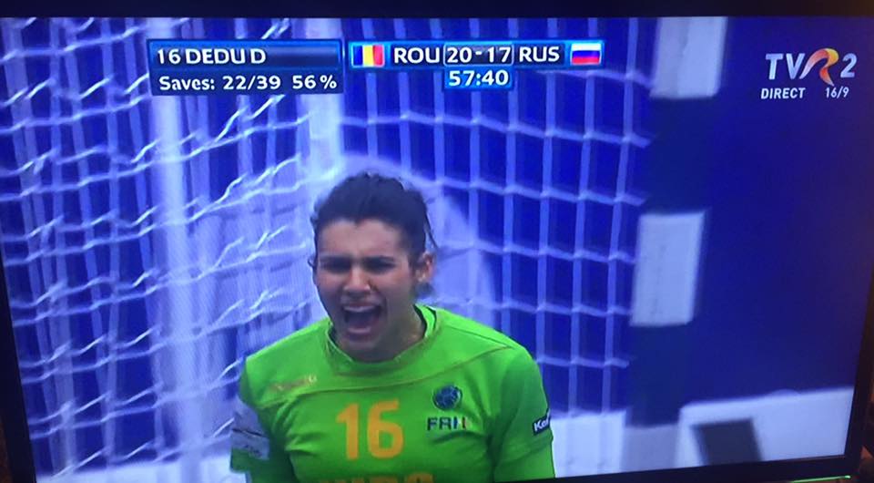Povestea Denisei Dedu, eroina din meciul cu Rusia. DeDUMNEZEU! Joacă abia de la 13 ani și a ajuns la handbal din întâmplare!