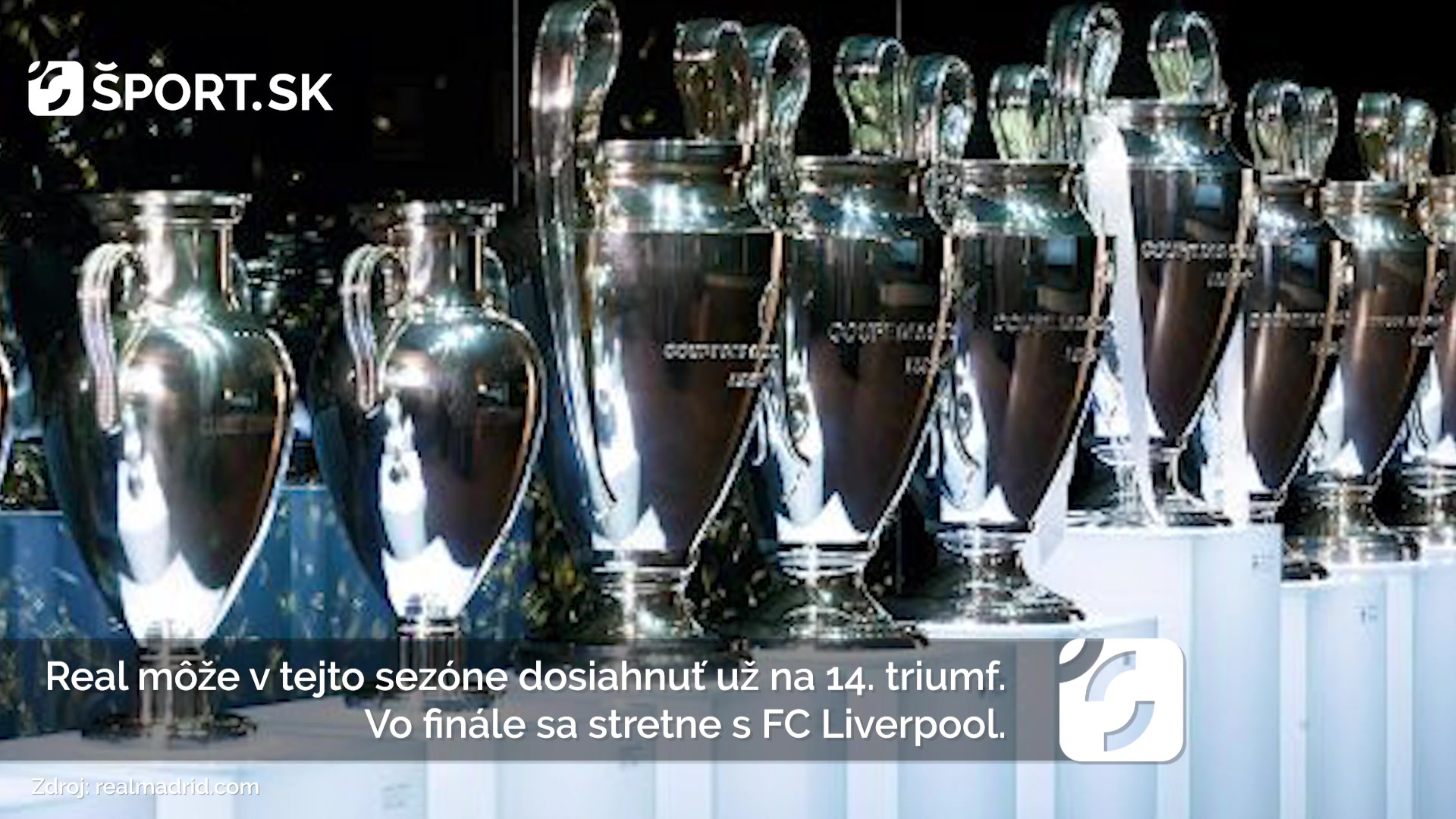LIVE : Liverpool FC - Real Madrid / Liga majstrov - finále | Šport.sk