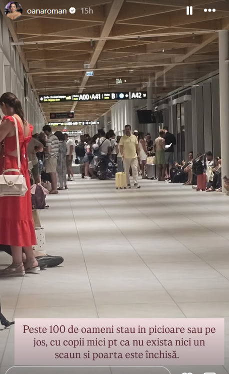 Ce a pățit Oana Roman pe aeroport, la întoarcerea din vacanță. Vedeta și fiica ei au petrecut câteva zile la Cannes. „Rămâneți ultimii mizerabili”