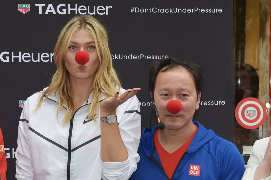 La Paris, rusoaica Maria Sharapova a dat în mintea copiilor / GALERIE FOTO