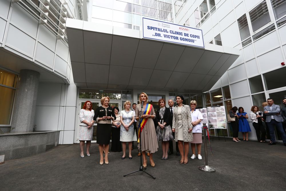 FOTO/ Spitalul ”Victor Gomoiu”, primul spital de copii construit în Capitală în ultimii 30 de ani, a fost inaugurat