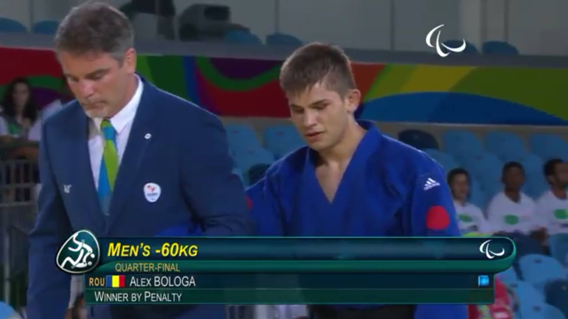Jocurile Paralimpice. Judoka Alex Bologa a cucerit prima medalie pentru România. Povestea nevăzătorului-minune! Imagini emoționante