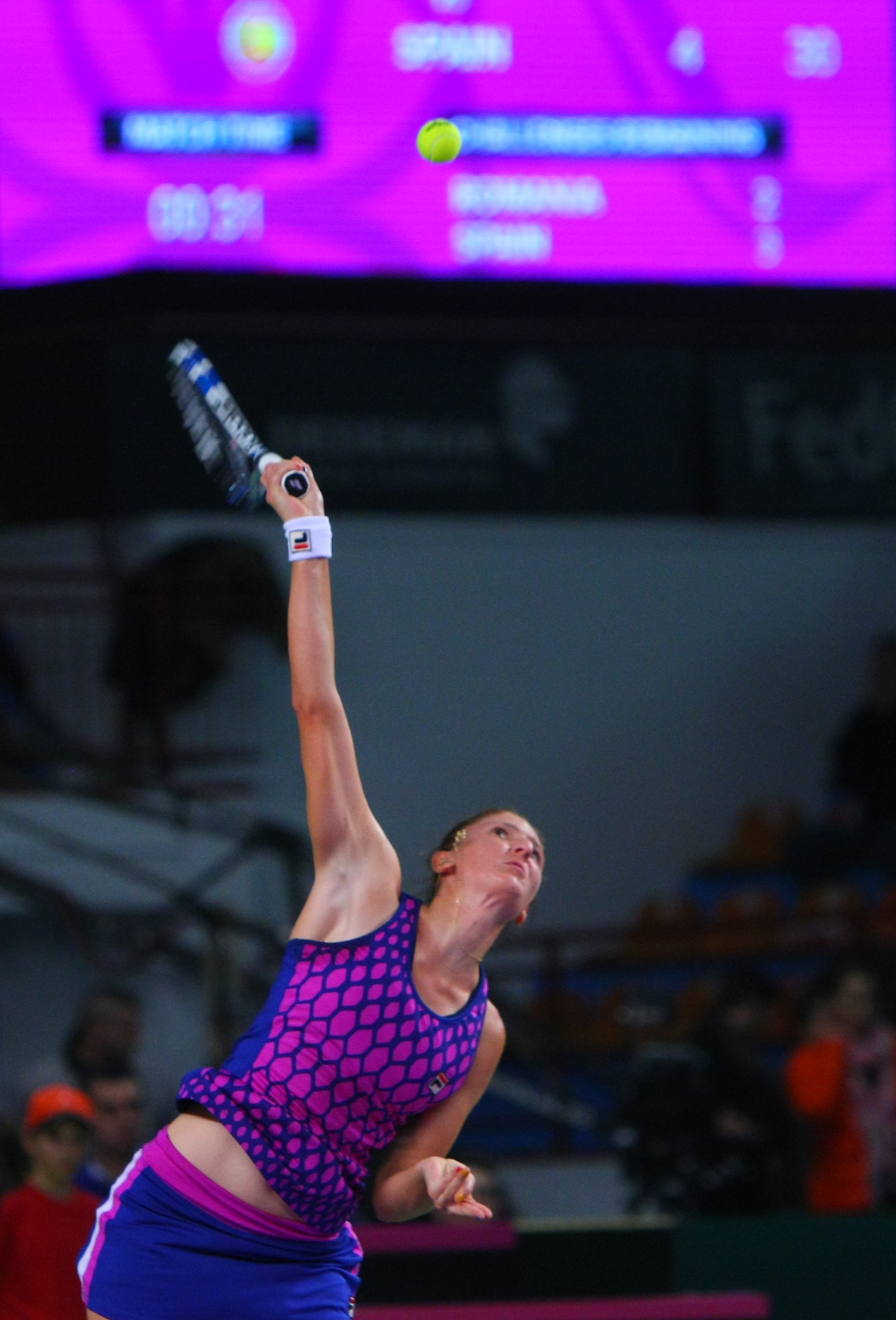 Fed Cup, România - Spania 1-1: Irina Begu - Garbine Muguruza 3-6, 2-6