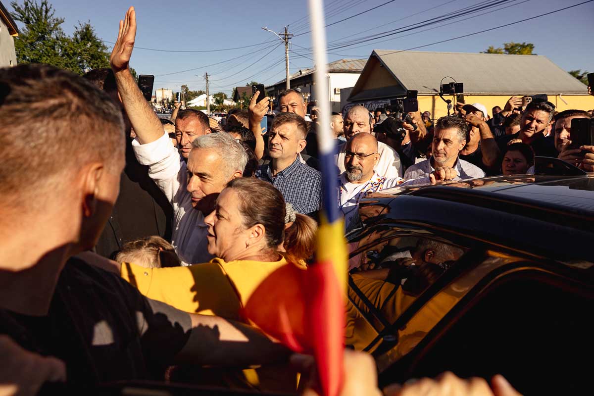 Călin Georgescu vizită Codăești, Vaslui
