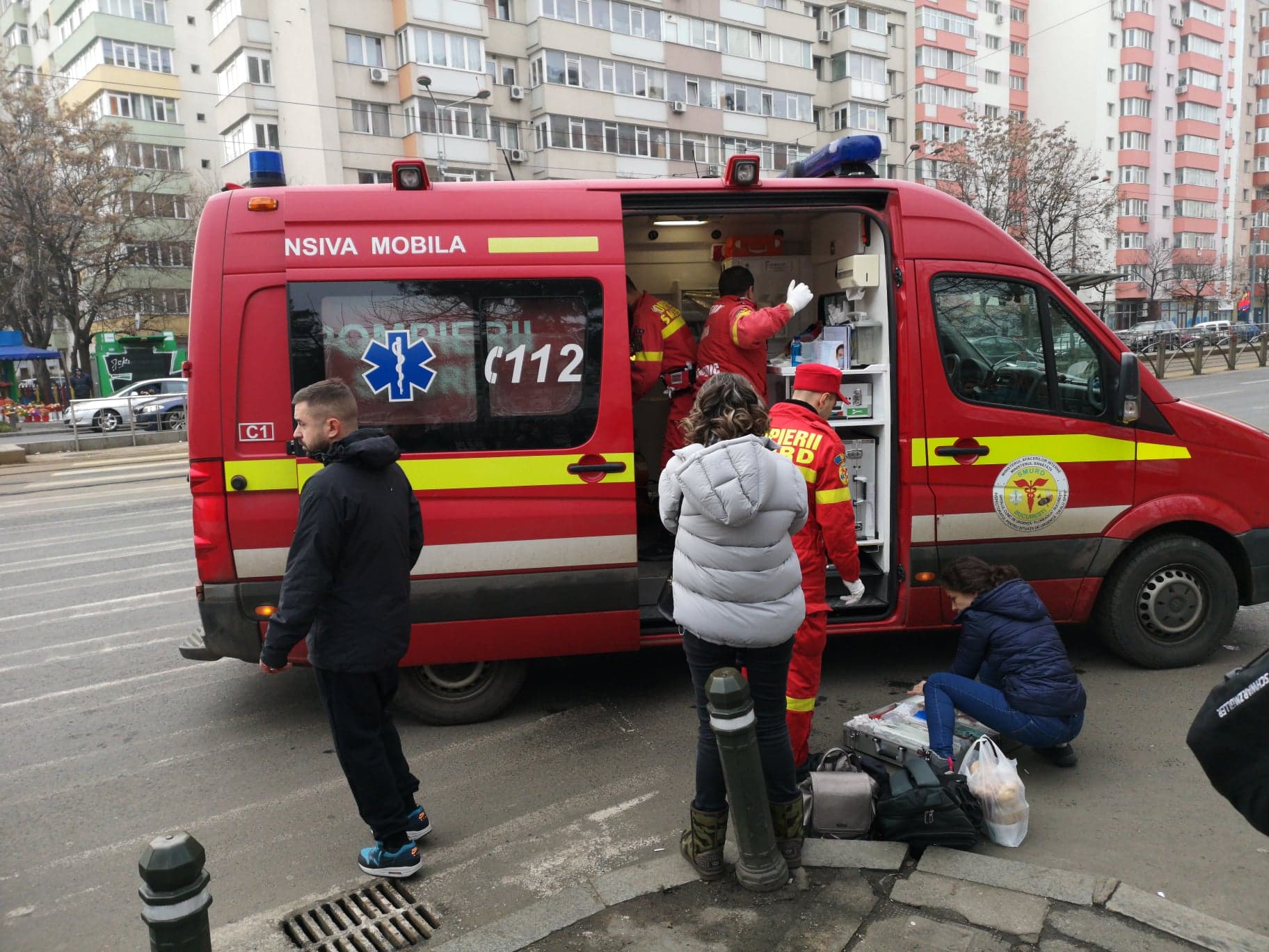 Accident pe trecerea de pietoni în zona Ștefan cel Mare din Capitală | FOTO