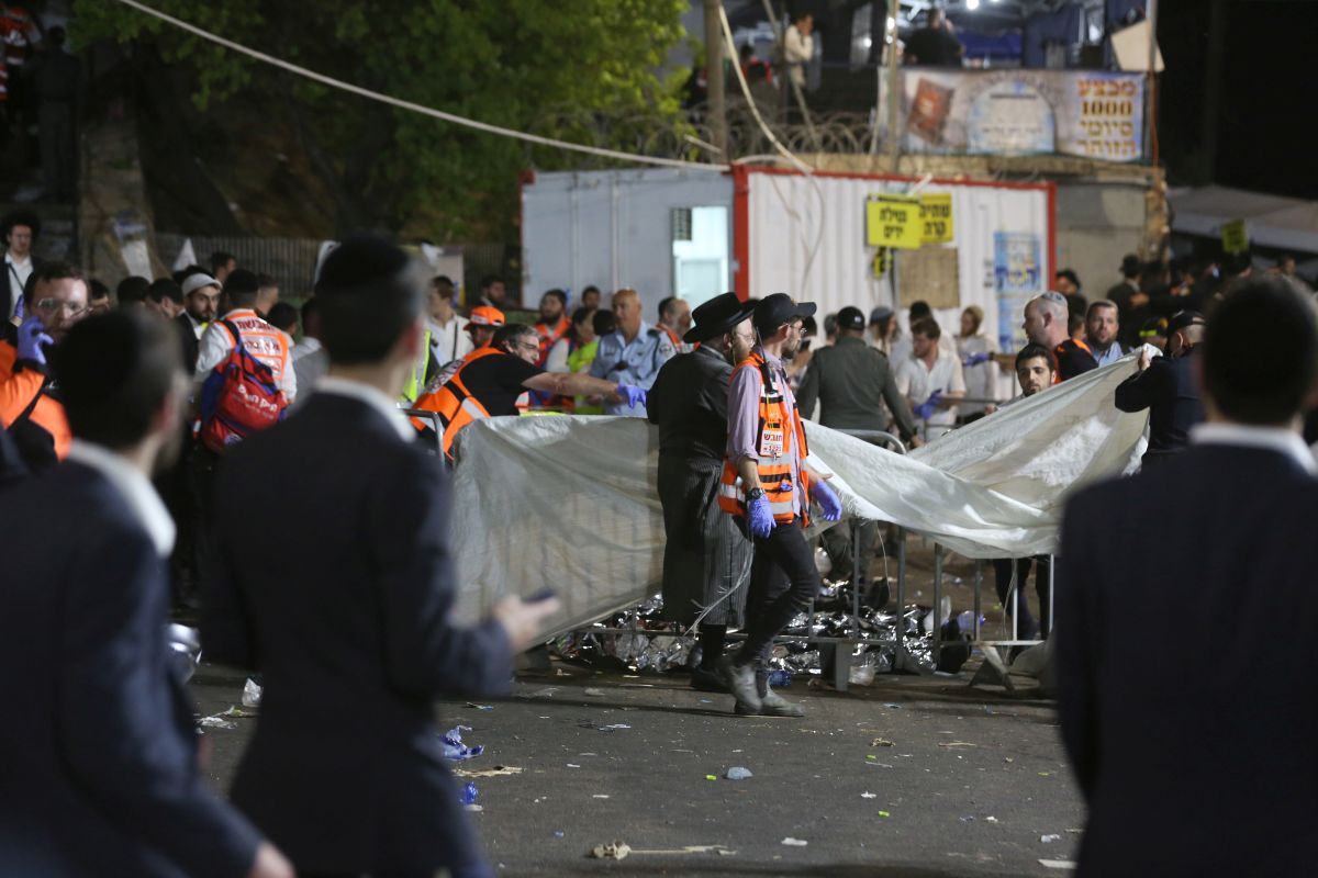 45 de morți și peste 150 de răniți, la cea mai mare adunare religioasă din Israel, după ce oamenii s-au călcat în picioare