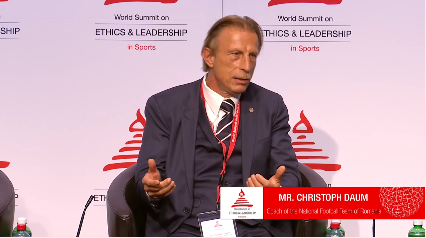 Daum s-a plâns despre modul cum este tratat în România la ”World Summit on Ethics and Leadership Ethics in Sports” | VIDEO