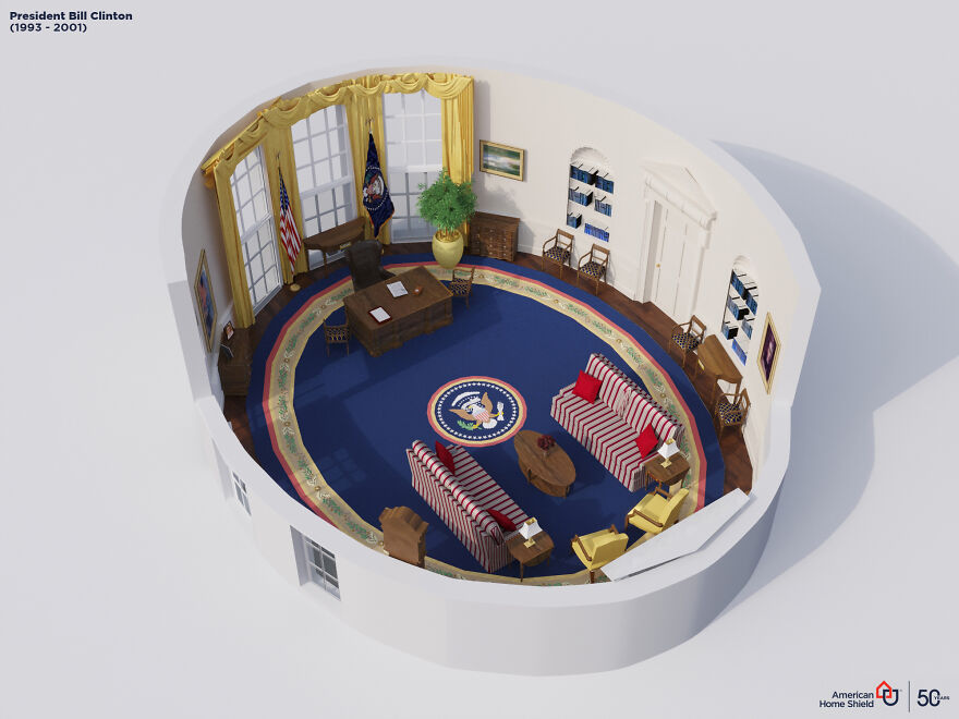 20 de președinți și un birou. Cum s-a schimbat Biroul Oval de-a lungul unui secol și ce modificări a făcut Biden după plecarea lui Trump