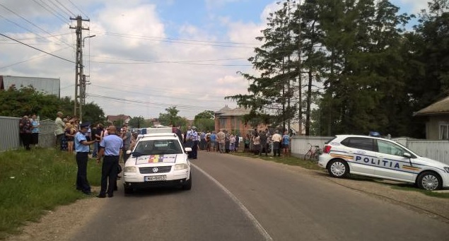 FOTO&VIDEO/ Polițistul omorât în Gara Burdujeni, condus pe ultimul drum
