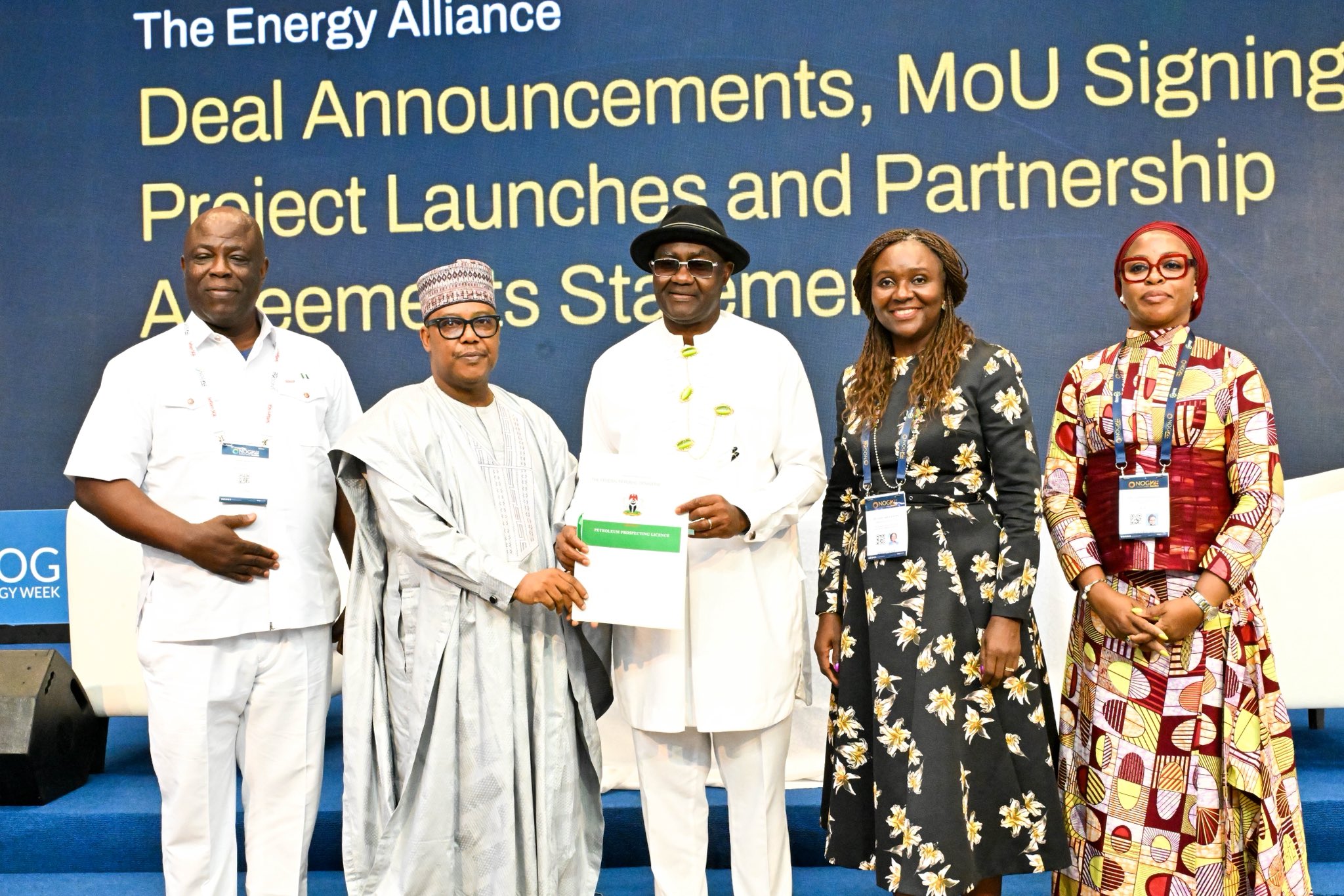 NUPRC officials and ExxonMobil executives announce a $1 billion deepwater investment expected to increase Nigeria’s crude production by 40,000 barrels per day.