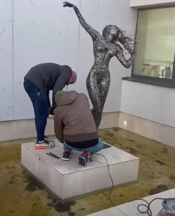 Imagini din casa de lux în care locuiește Alina Pușcaș. Doar în filme mai vezi așa ceva