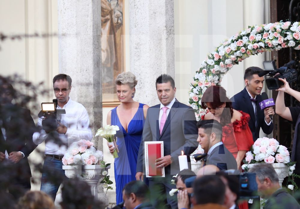 FOTO EXCLUSIV | Cum au arătat nașii lui Adrian Mutu și ai Sandrei. Apariție rară a soției lui Cosmin Contra