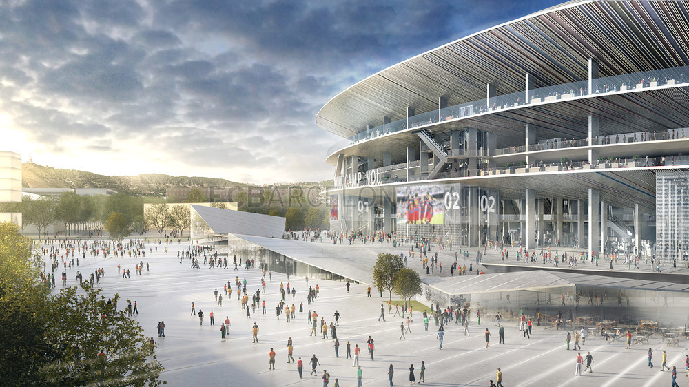 Barcelona și-a prezentat noul stadion Camp Nou. Costă 600 milioane de euro GALERIE FOTO&VIDEO