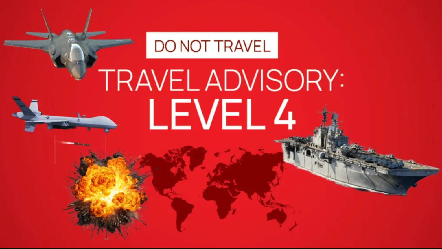 African countries under the US Level 4 travel alert rise to eight with a new addition