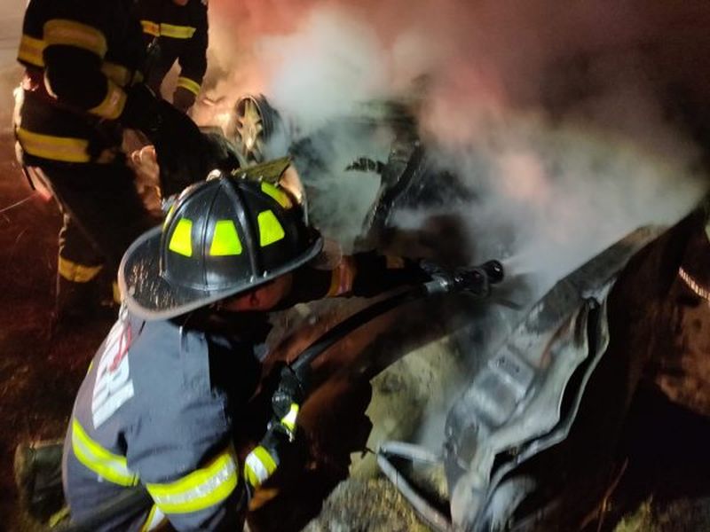 FOTO| Două persoane au murit carbonizate într-un accident rutier produs în Arad